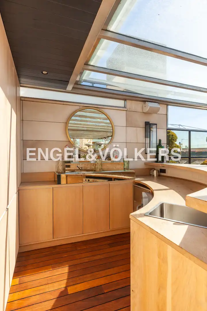 Cocina de Ático en venta en Madrid con Aire acondicionado, Calefacción y Terraza