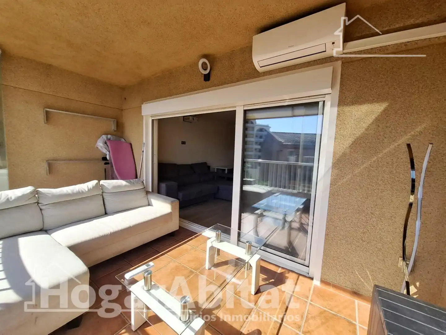 Balcony of Flat for sale in Cullera  with Air Conditioner, Heating and Terrace