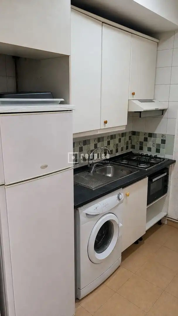 Küche von Wohnung zur Miete in Madrid mit Heizung, Terrasse und Möbliert