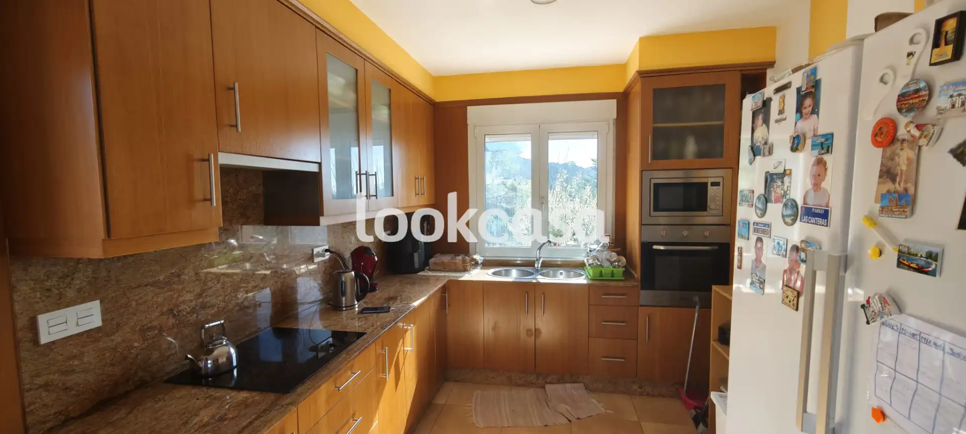 Cocina de Casa o chalet en venta en Meis con Calefacción, Jardín privado y Parquet