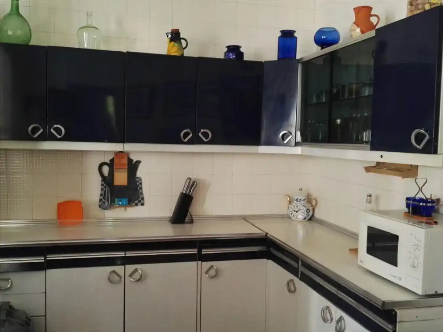 Cocina de Casa o chalet de alquiler en Alcalá de Guadaira con Aire acondicionado, Jardín privado y Piscina