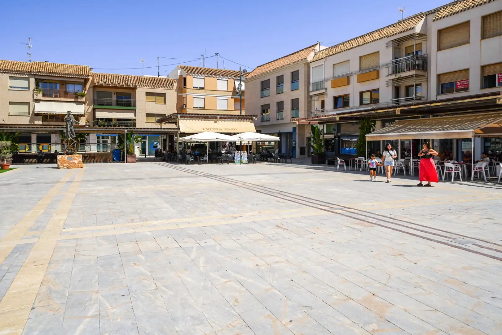 Außenansicht von Wohnungen zur Miete in San Javier mit Schwimmbad, Möbliert und Ofen