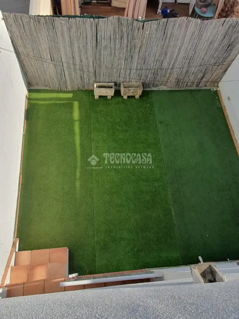 Jardín de Casa adosada en venta en Palomares del Río con Aire acondicionado