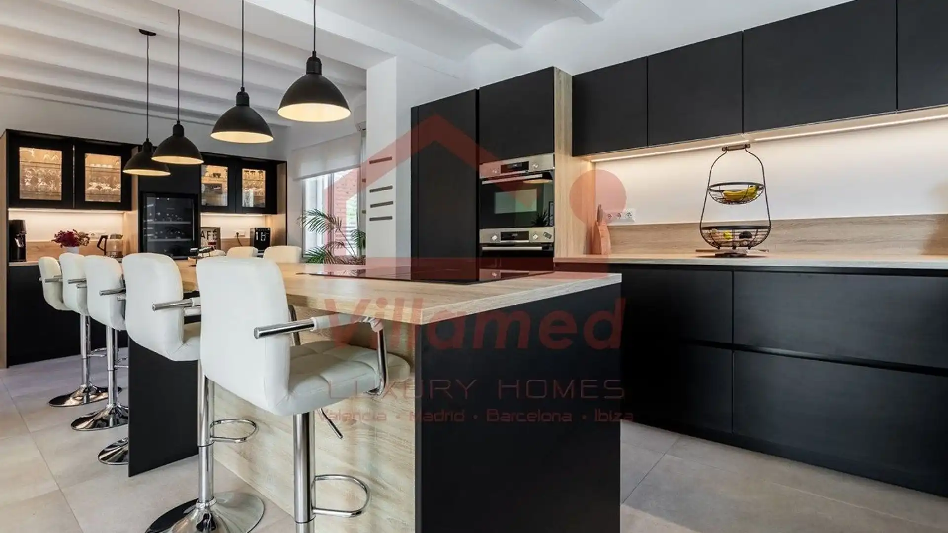 Kitchen of Houses for sale in Riba-roja de Túria  with Air Conditioner, Private garden and Terrace