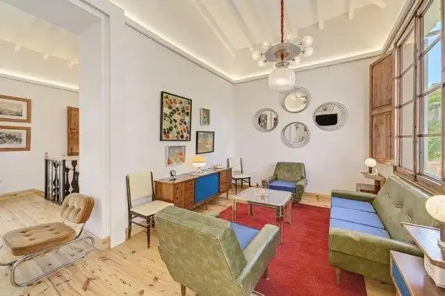 Sala de estar de Casa o chalet en venta en  Palma de Mallorca con Aire acondicionado, Jardín privado y Terraza