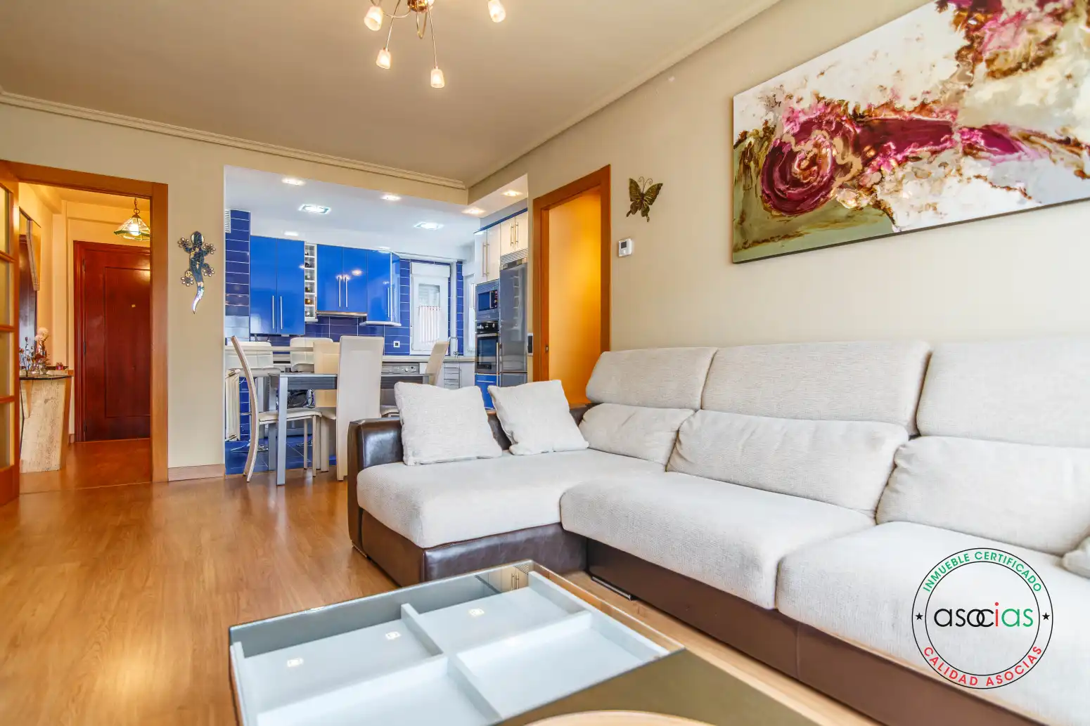 Living room of Flat for sale in Llanera  with Heating and Furnished