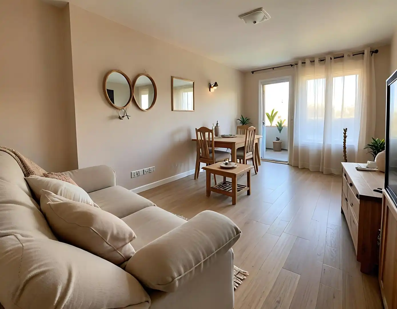 Sala de estar de Apartamento en venta en Benidorm con Calefacción y Terraza