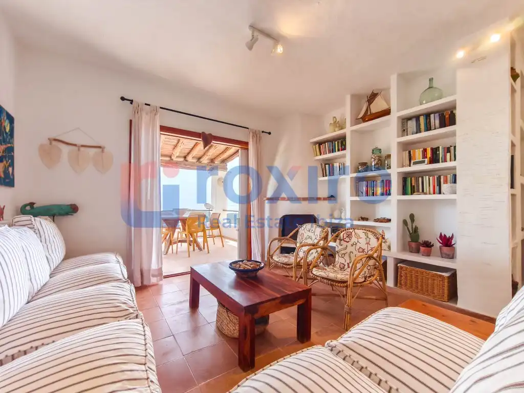 Living room of Houses for rent in Sant Josep de sa Talaia  with Air Conditioner, Private garden and Terrace