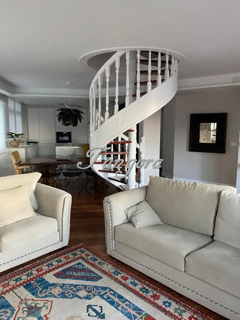Living room of Attic for sale in Getxo   with Air Conditioner, Heating and Parquet flooring