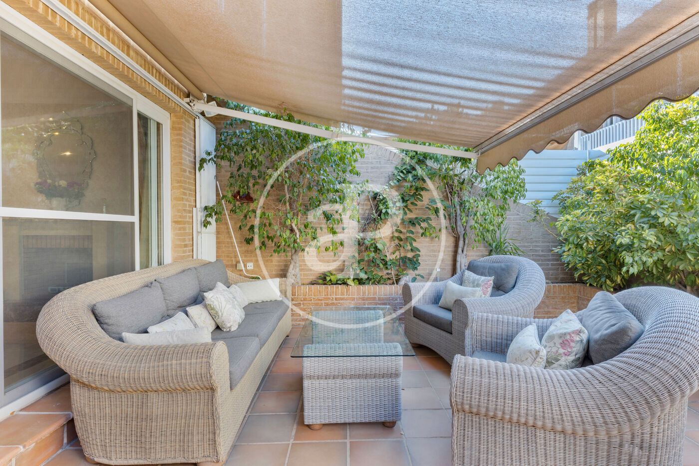 Terrace of Single-family semi-detached for sale in Alboraya  with Air Conditioner, Heating and Private garden