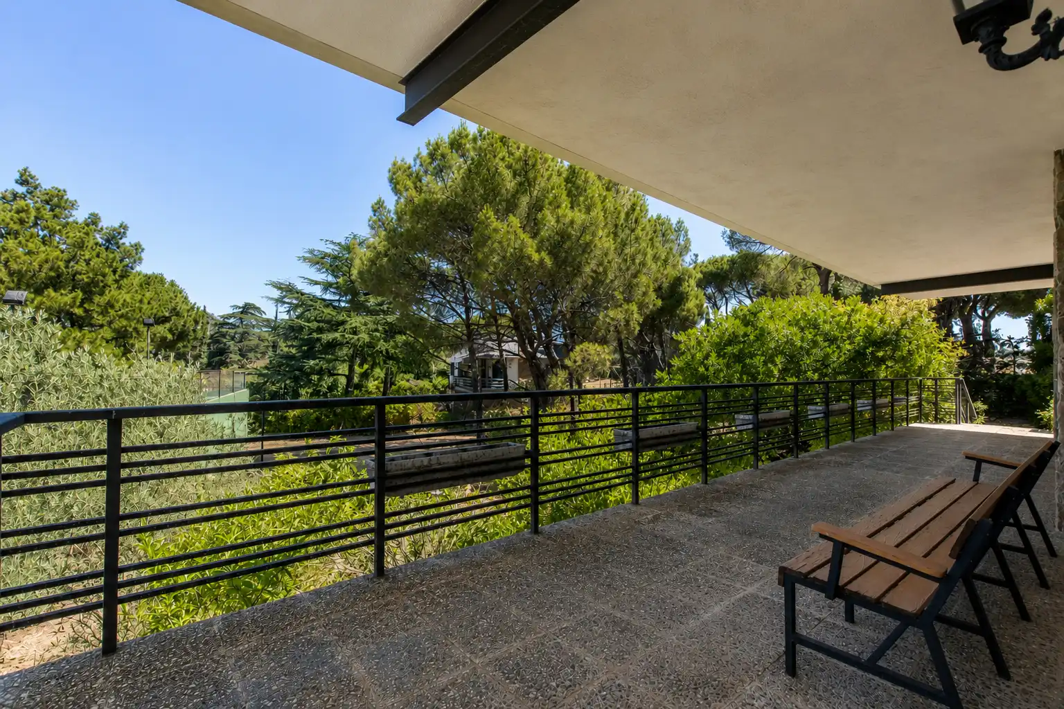 Terrassa de Casa o xalet en venda en Galapagar amb Aire condicionat, Calefacció i Jardí privat