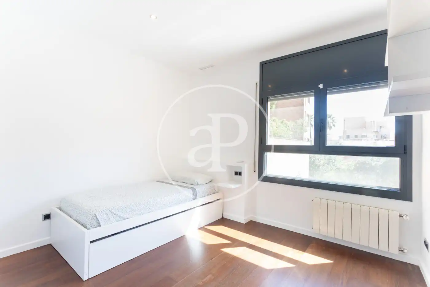 Bedroom of Detached homes for rent in Barcelona  with Air Conditioner, Heating and Private garden