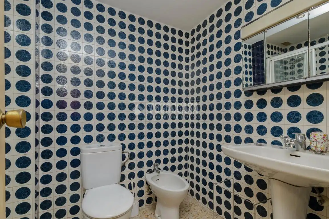 Bathroom of Flat for sale in Madrid  with Heating, Parquet flooring and Terrace