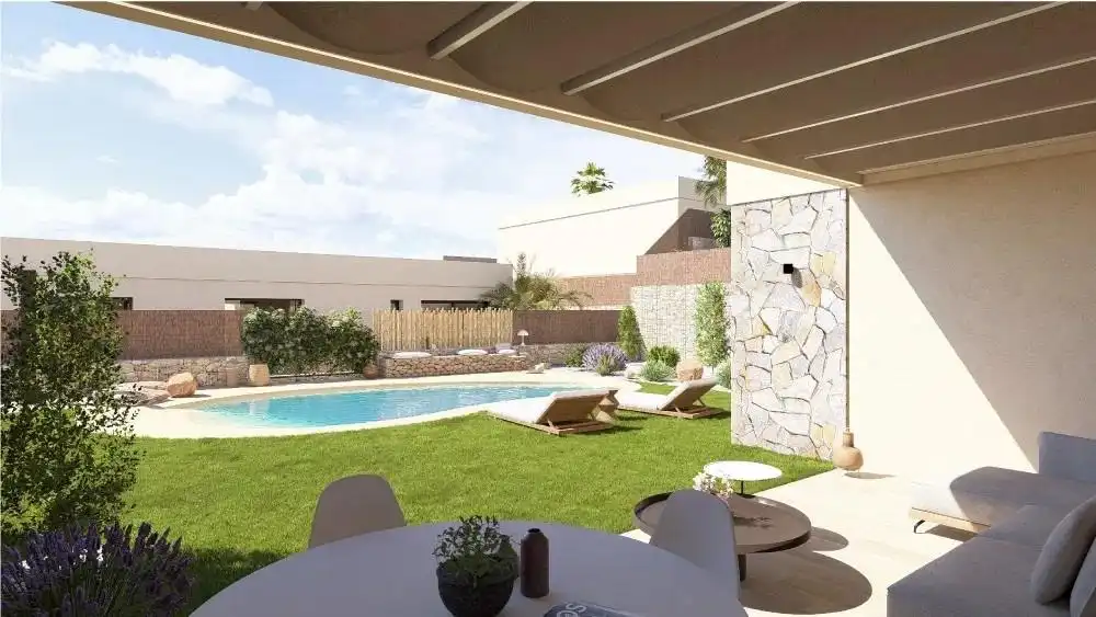 Chalet con piscina en venta en Campo de Murcia