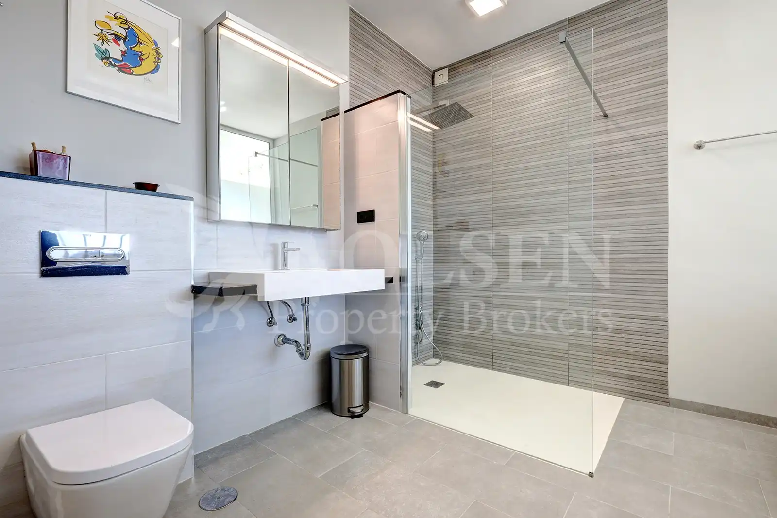 Baño de Casa o chalet en venta en Estepona con Aire acondicionado, Calefacción y Jardín privado