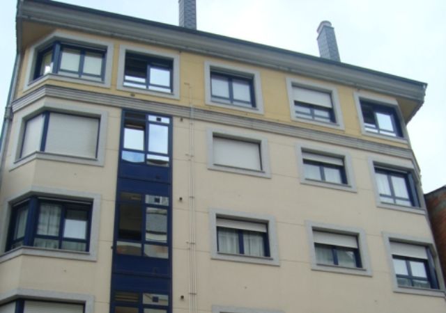 Vista exterior de Pis en venda en Lugo Capital