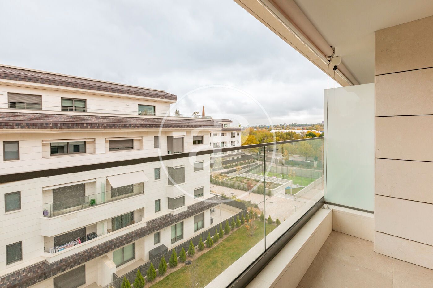 Terrace of Flat to rent in La Moraleja  with Air Conditioner, Heating and Private garden