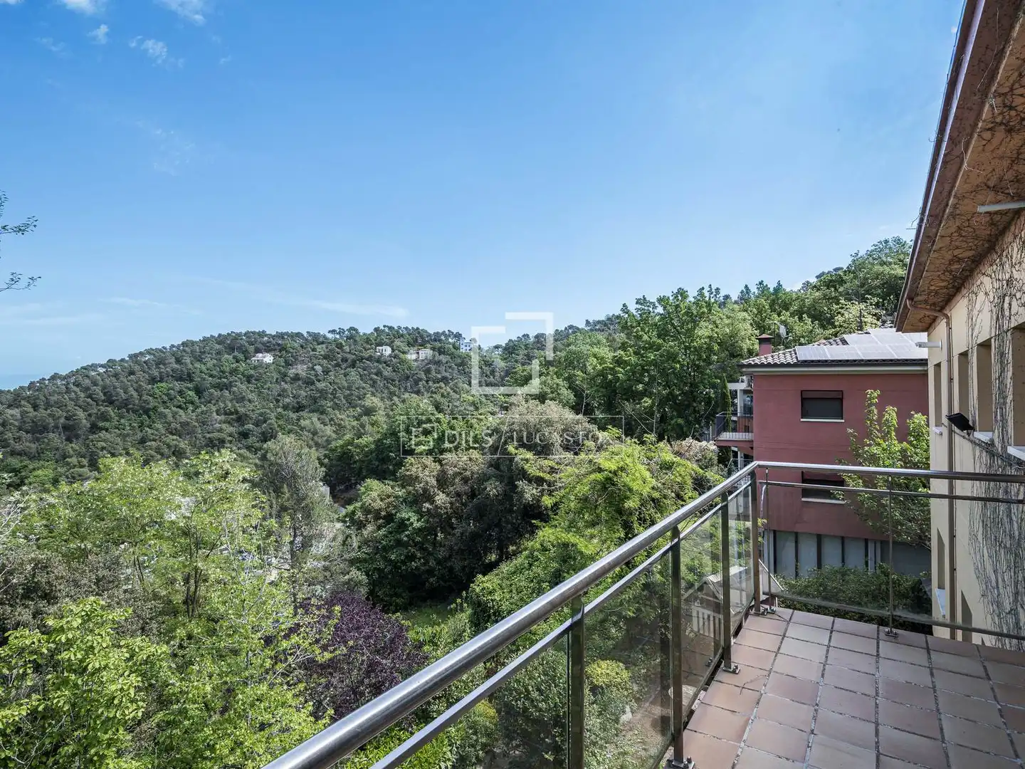 Exterior view of Houses for sale in Sant Cugat del Vallès  with Air Conditioner, Heating and Terrace
