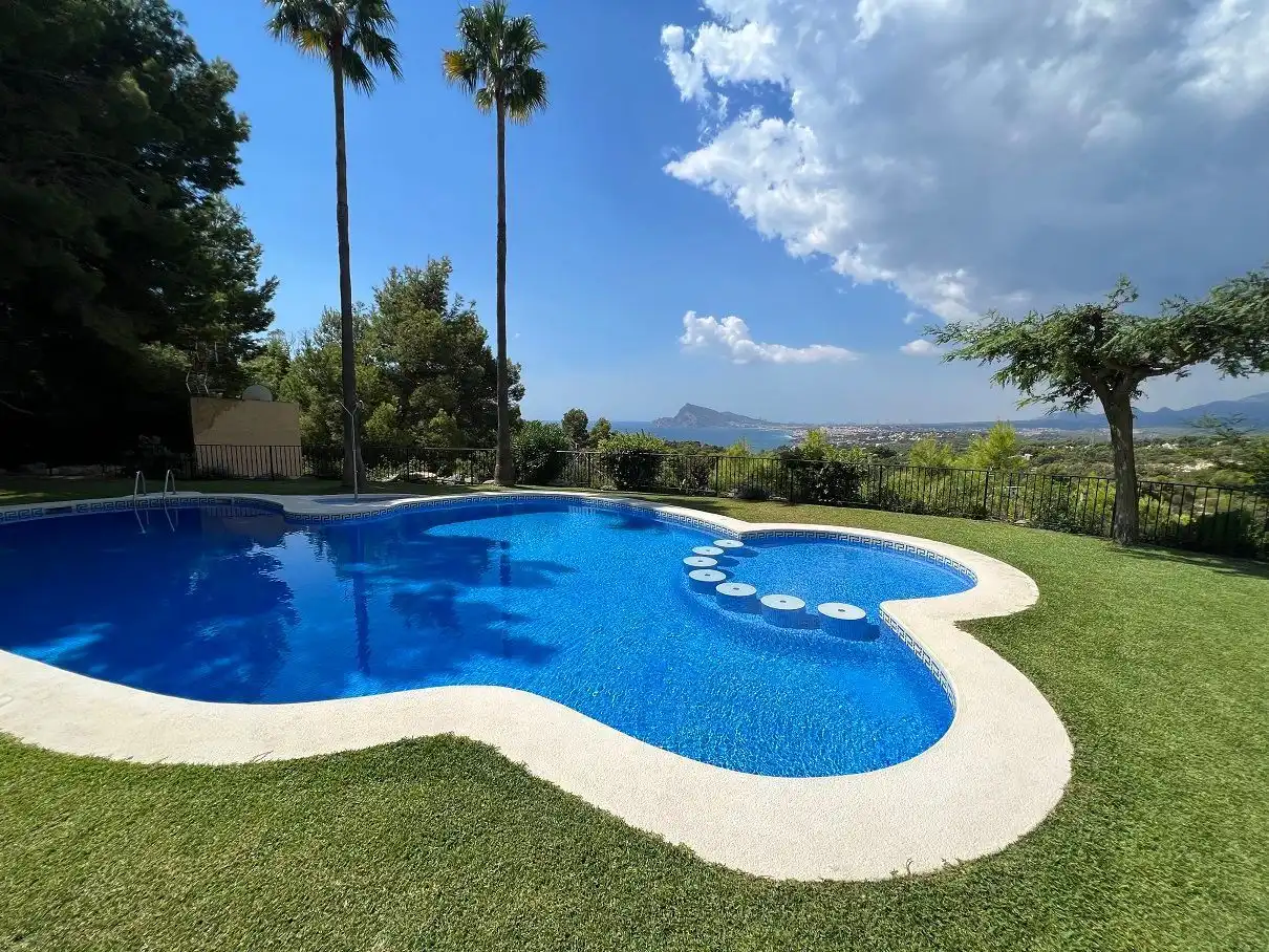 Swimming pool of Houses for rent in Altea  with Air Conditioner, Heating and Swimming Pool