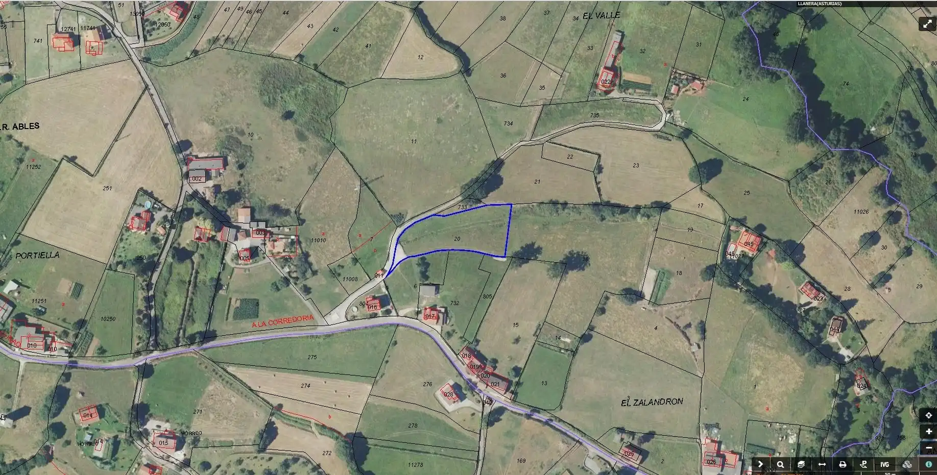 Wohnbaugrundstück zum Verkauf in Llanera, imagen 3