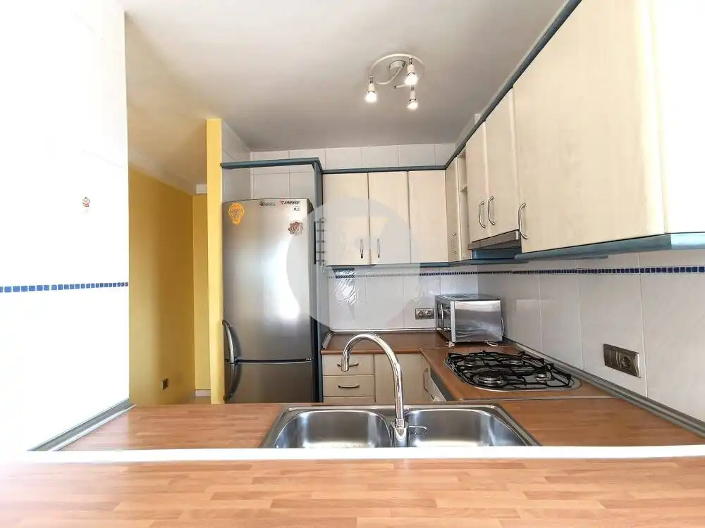 Küche von Dachboden zum Verkauf in  Palma de Mallorca mit Klimaanlage, Heizung und Terrasse