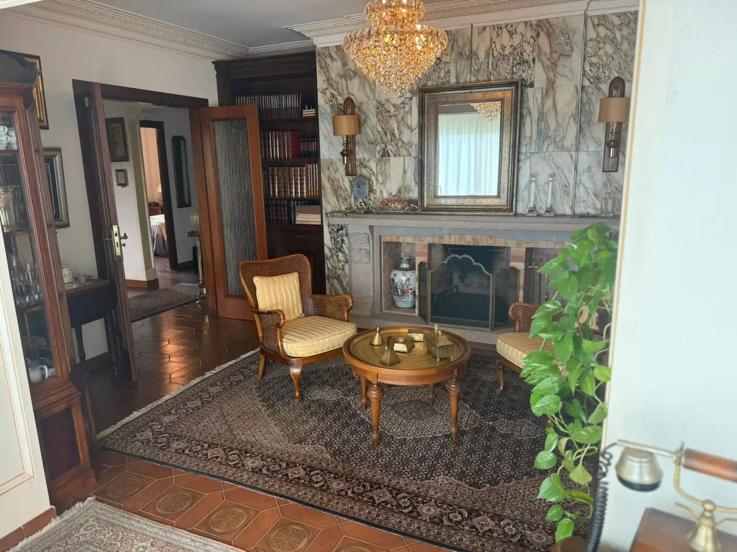 Living room of Houses for sale in Sant Celoni  with Air Conditioner, Heating and Private garden