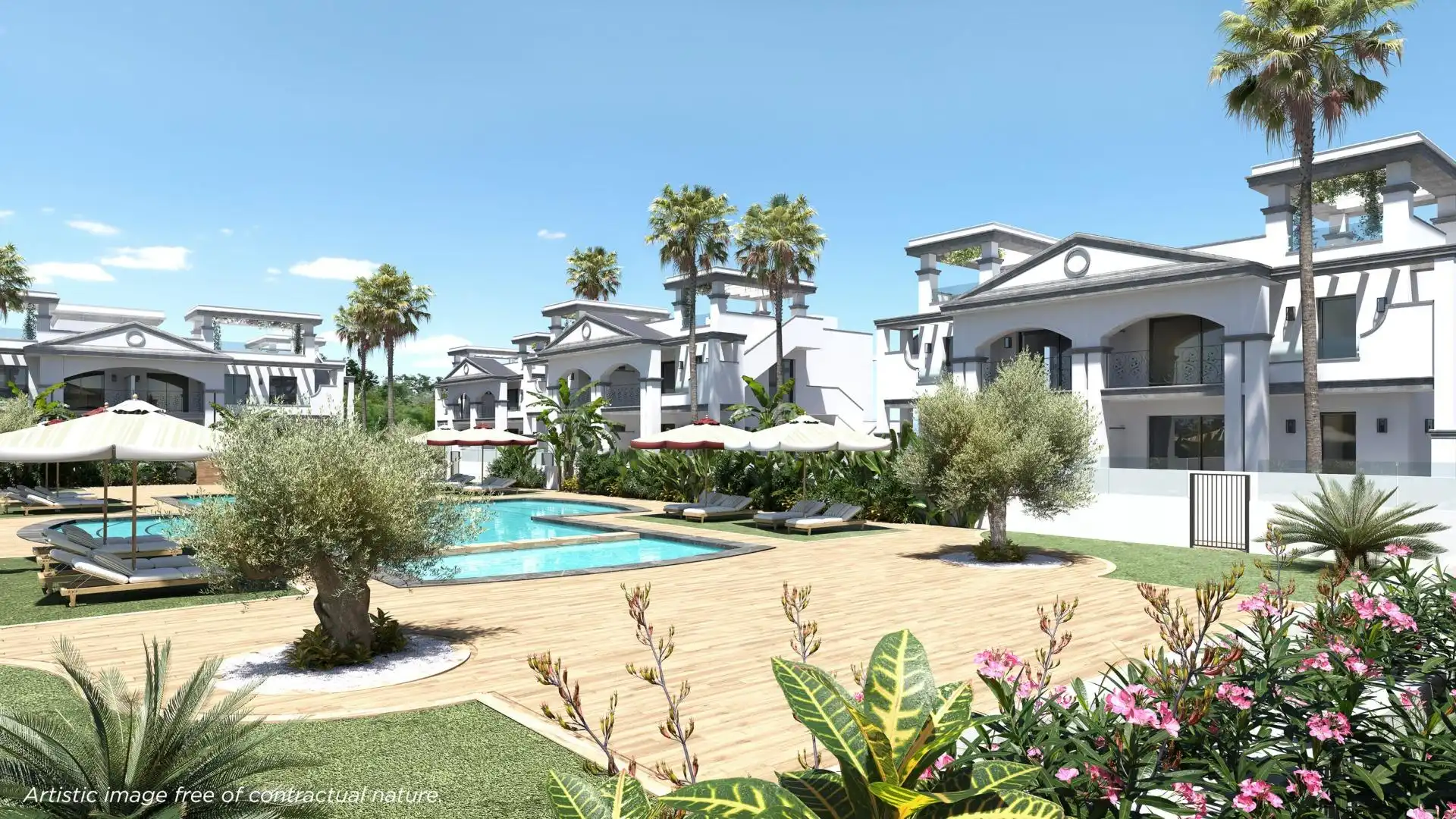 Vista exterior de Planta baja en venta en Rojales con Piscina comunitaria