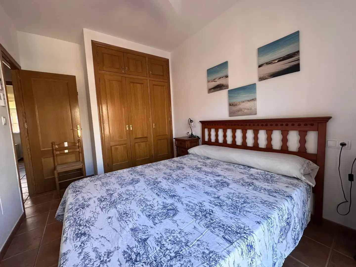 Dormitori de Casa o xalet de lloguer en Pilar de la Horadada amb Aire condicionat, Calefacció i Terrassa