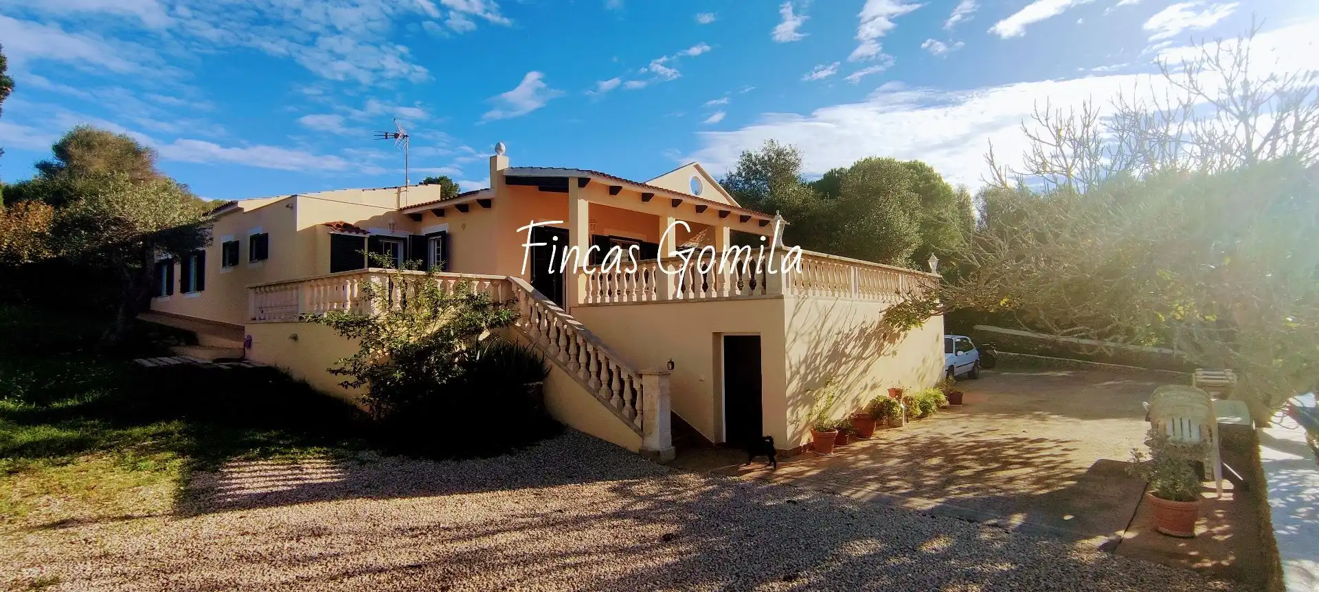 Vista exterior de Finca rústica en venta en Es Mercadal con Aire acondicionado