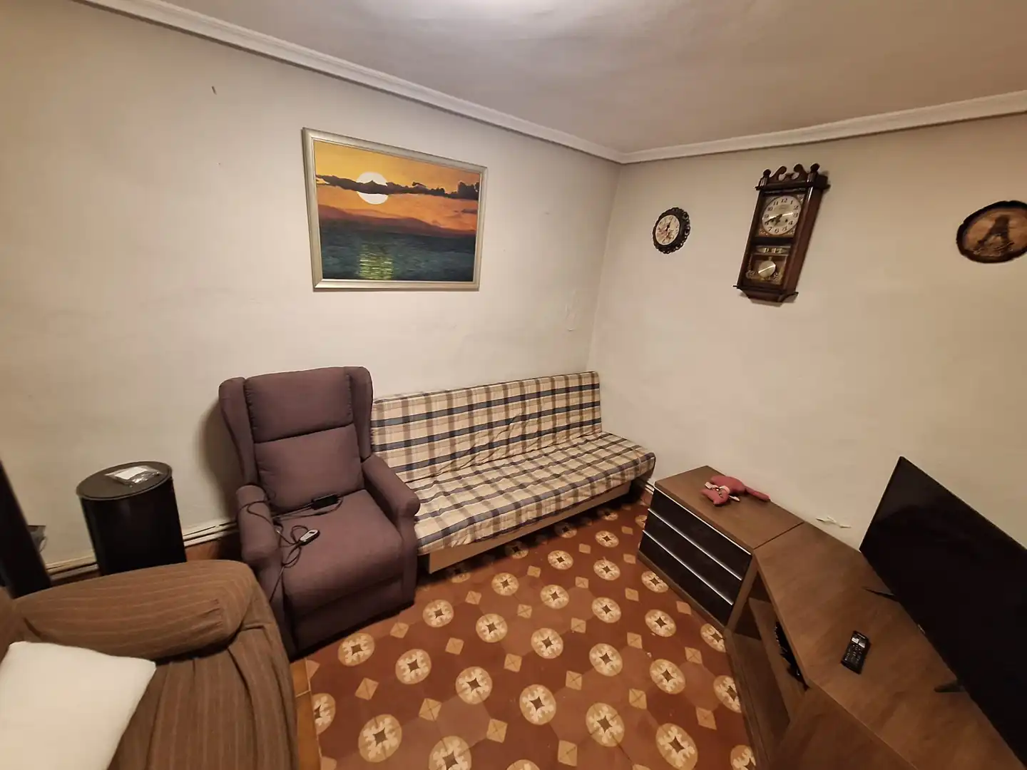Sala de estar de Casa o chalet en venta en Valverdejo con Calefacción y Amueblado
