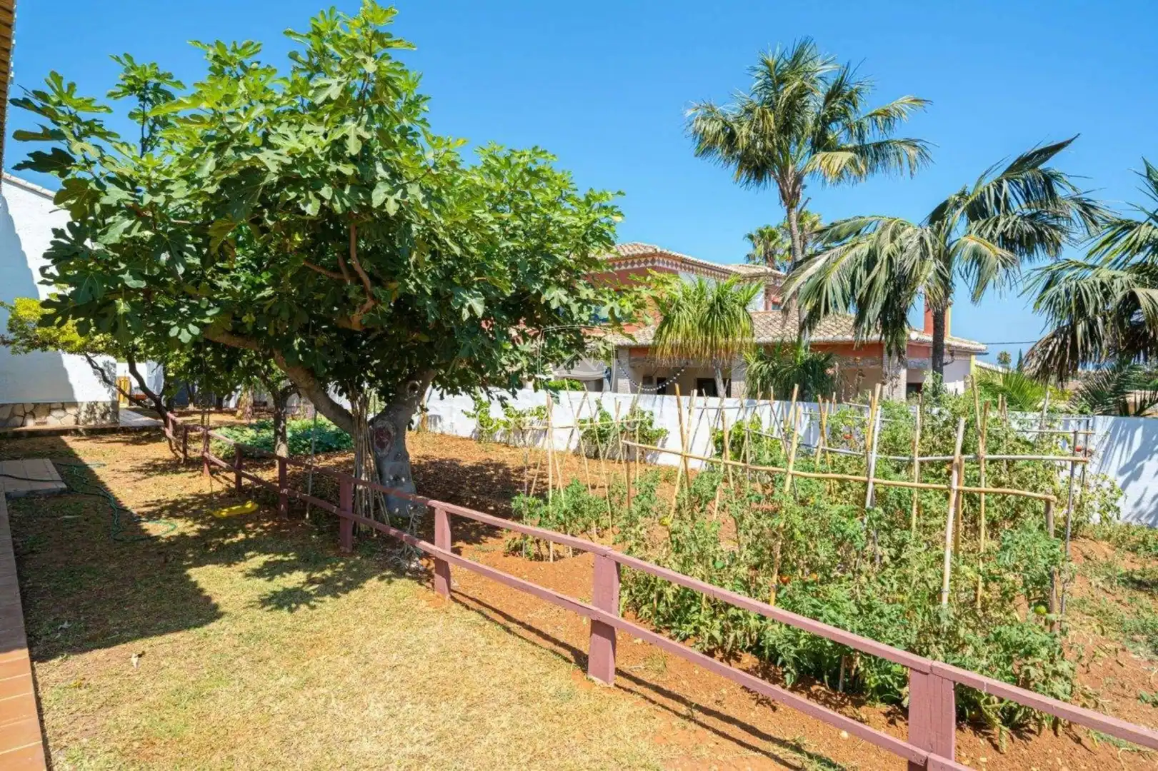 Garden of Houses for sale in Dénia  with Air Conditioner, Private garden and Terrace
