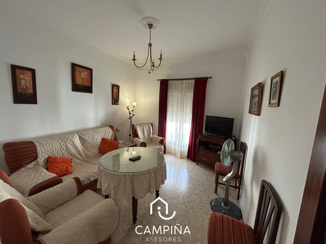 Living room of Flat for sale in Beas  with Terrace, Furnished and Balcony