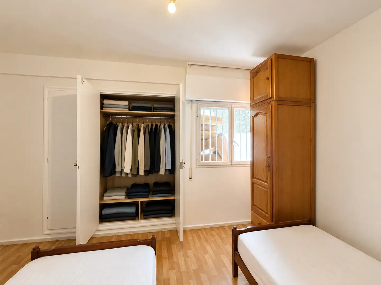 Bedroom of Flat for rent in Hoyo de Manzanares  with Furnished and Community pool