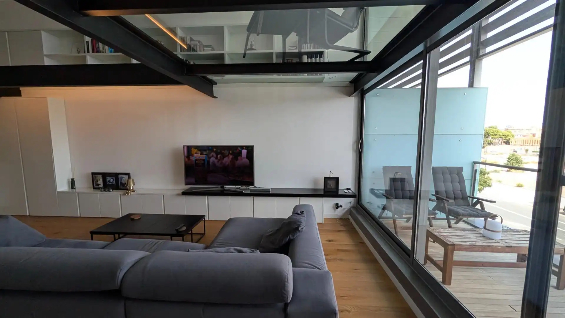 Sala de estar de Dúplex en venta en Valencia con Aire acondicionado, Terraza y Trastero