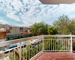 Balcony of Flat for sale in  Barcelona Capital  with Air Conditioner, Heating and Oven