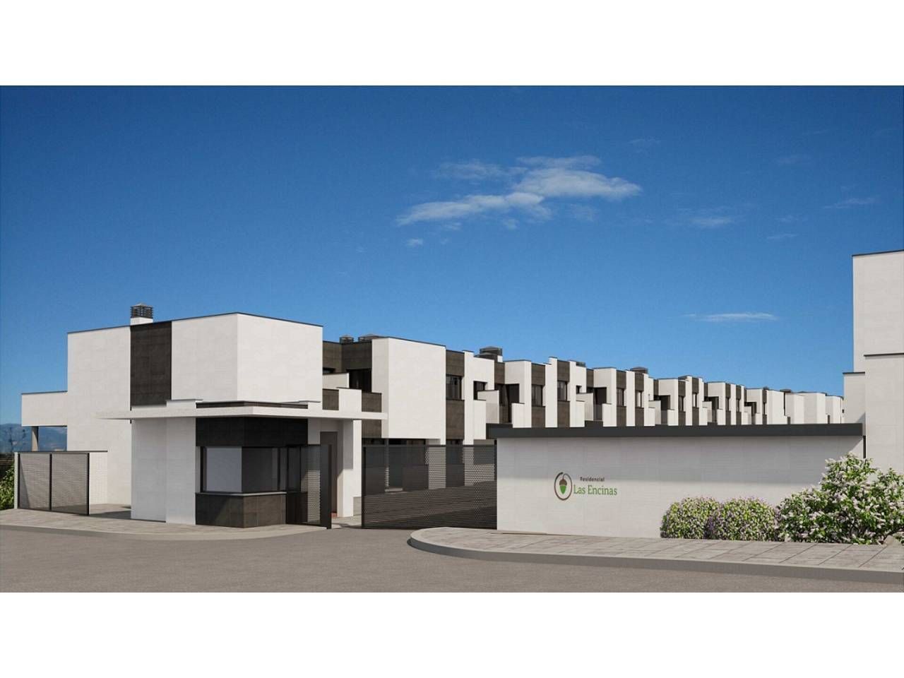 Exterior view of Single-family semi-detached for sale in El Casar  with Air Conditioner, Heating and Private garden