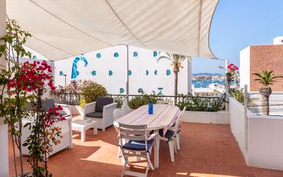 Terrace of Attic for sale in Santa Eulària des Riu  with Air Conditioner, Terrace and Balcony