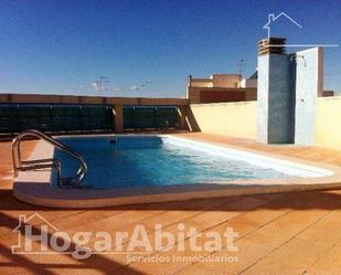 Swimming pool of Flat for sale in Burriana / Borriana  with Air Conditioner and Terrace
