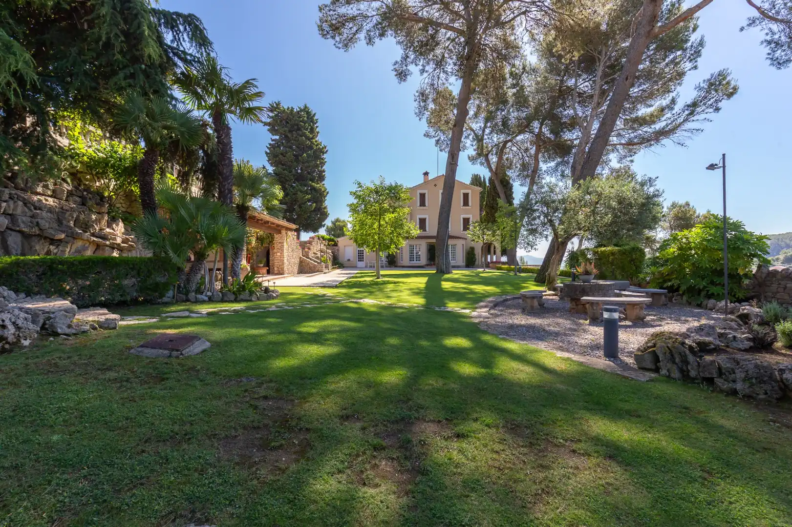 Jardí de Finca rústica en venda en Corbera de Llobregat amb Aire condicionat, Calefacció i Terrassa