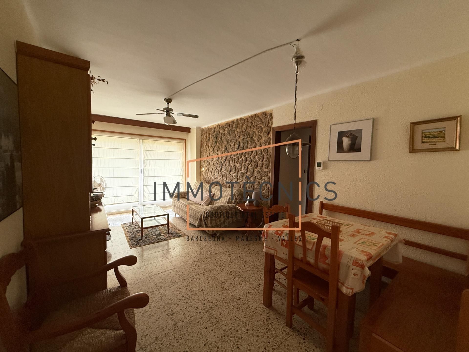 Living room of Flat for sale in Caldes d'Estrac  with Terrace and Balcony
