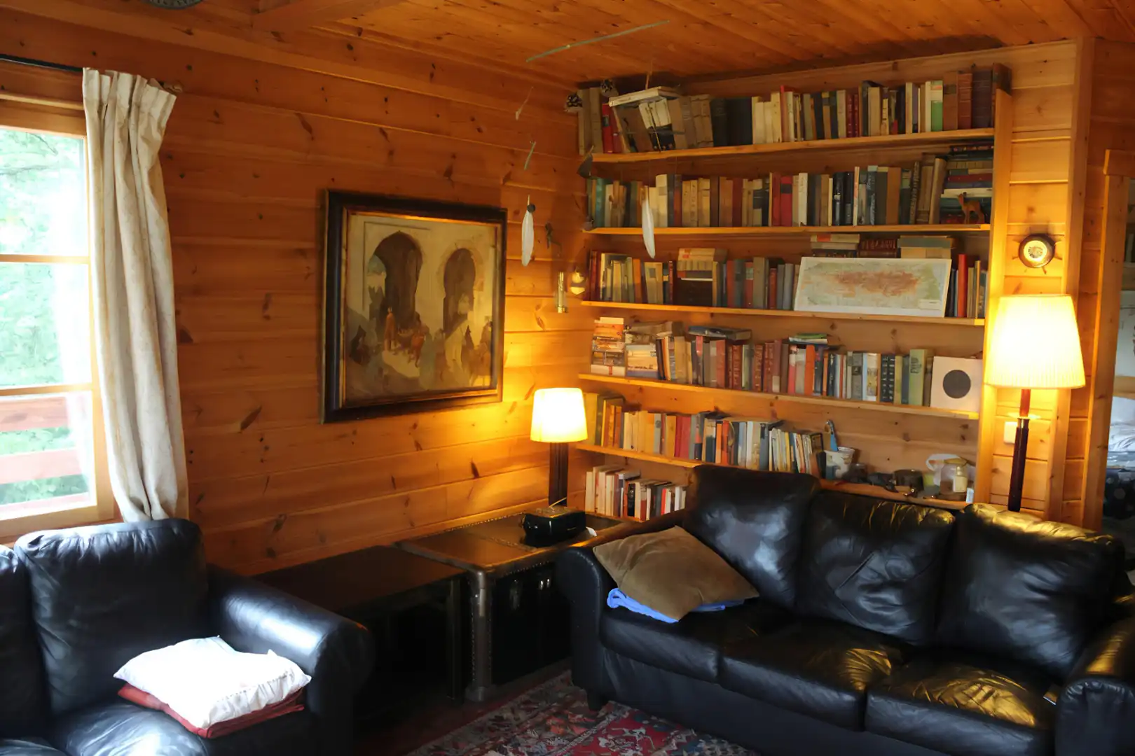 Sala de estar de Finca rústica en venta en Camprodon con Jardín privado y Amueblado