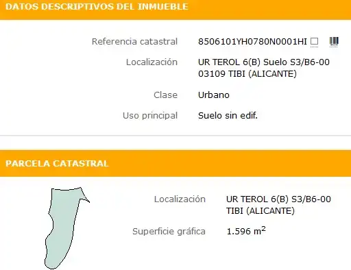 Residential land for sale in Urbanització Terol D 22, imagen 2