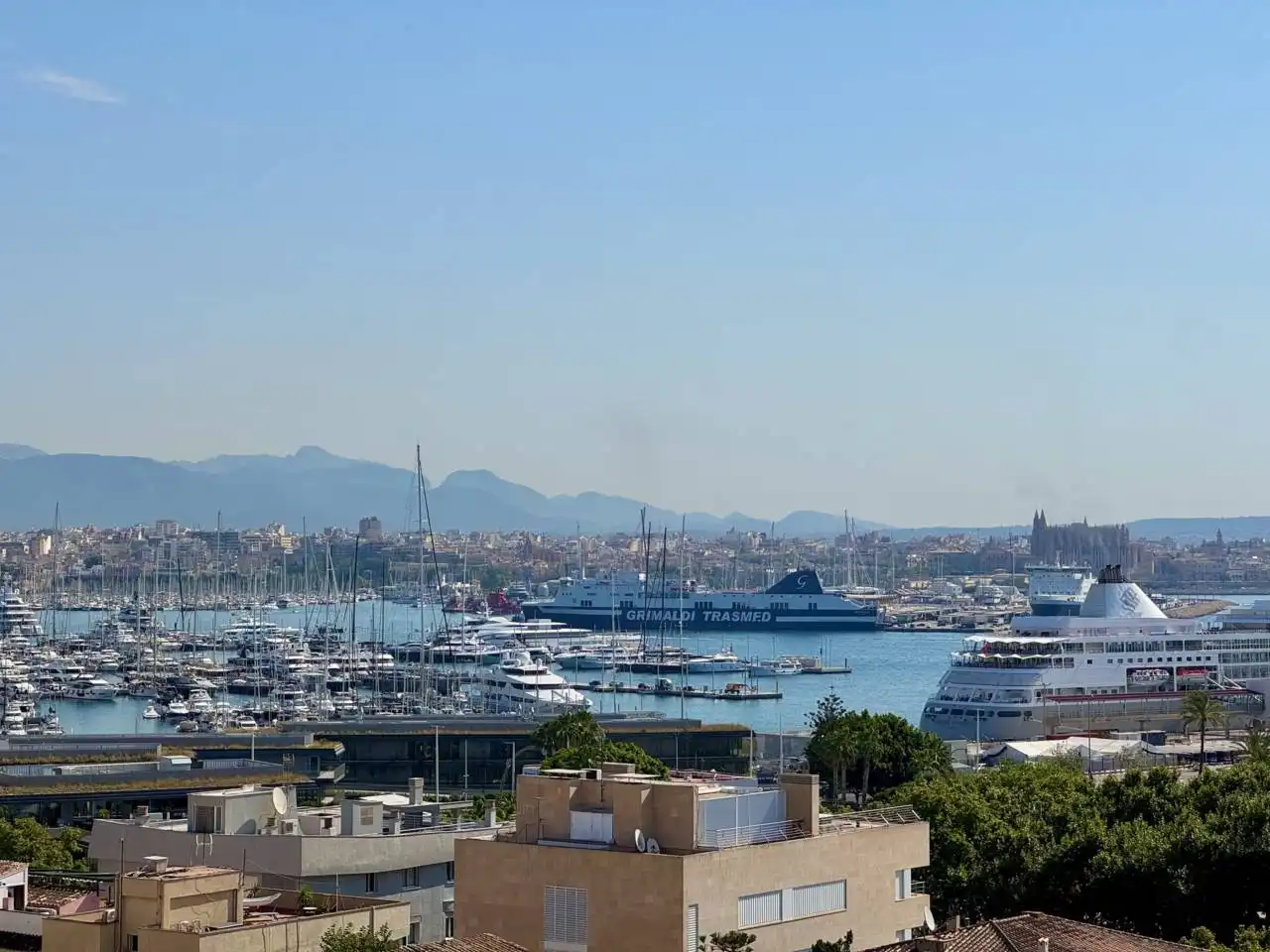 Vista exterior de Àtic en venda en  Palma de Mallorca amb Aire condicionat, Calefacció i Terrassa