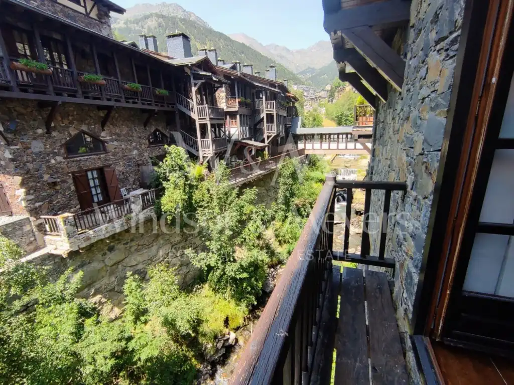 Terrasse von Wohnung zur Miete in La Massana mit Heizung