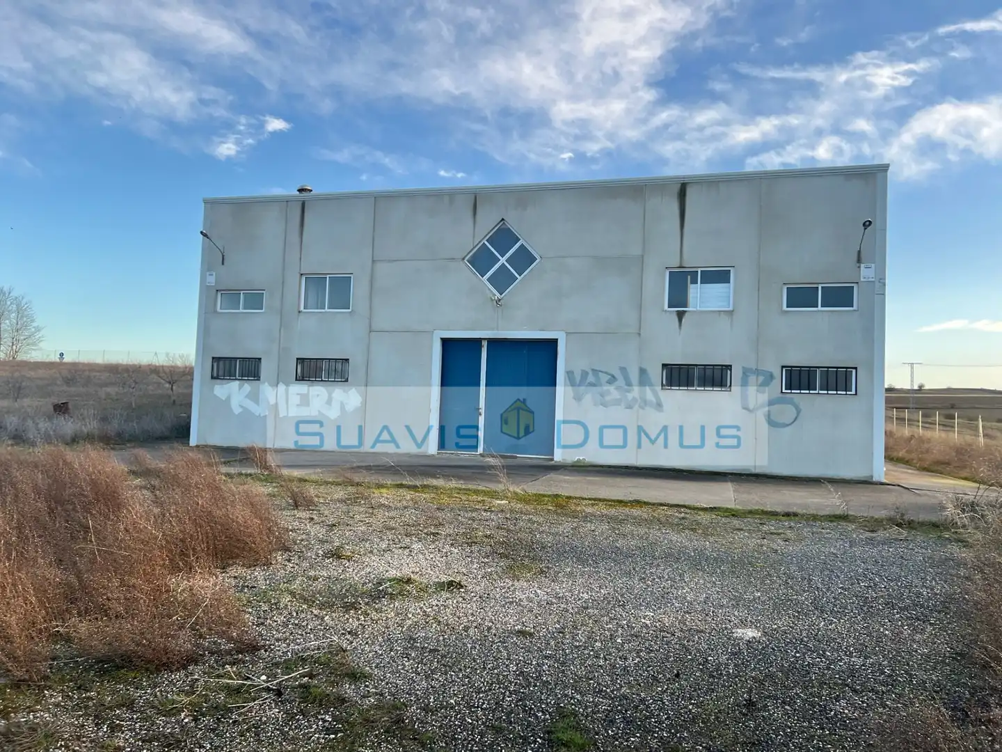 Vista exterior de Nave industrial en venta en El Perdigón  con Calefacción