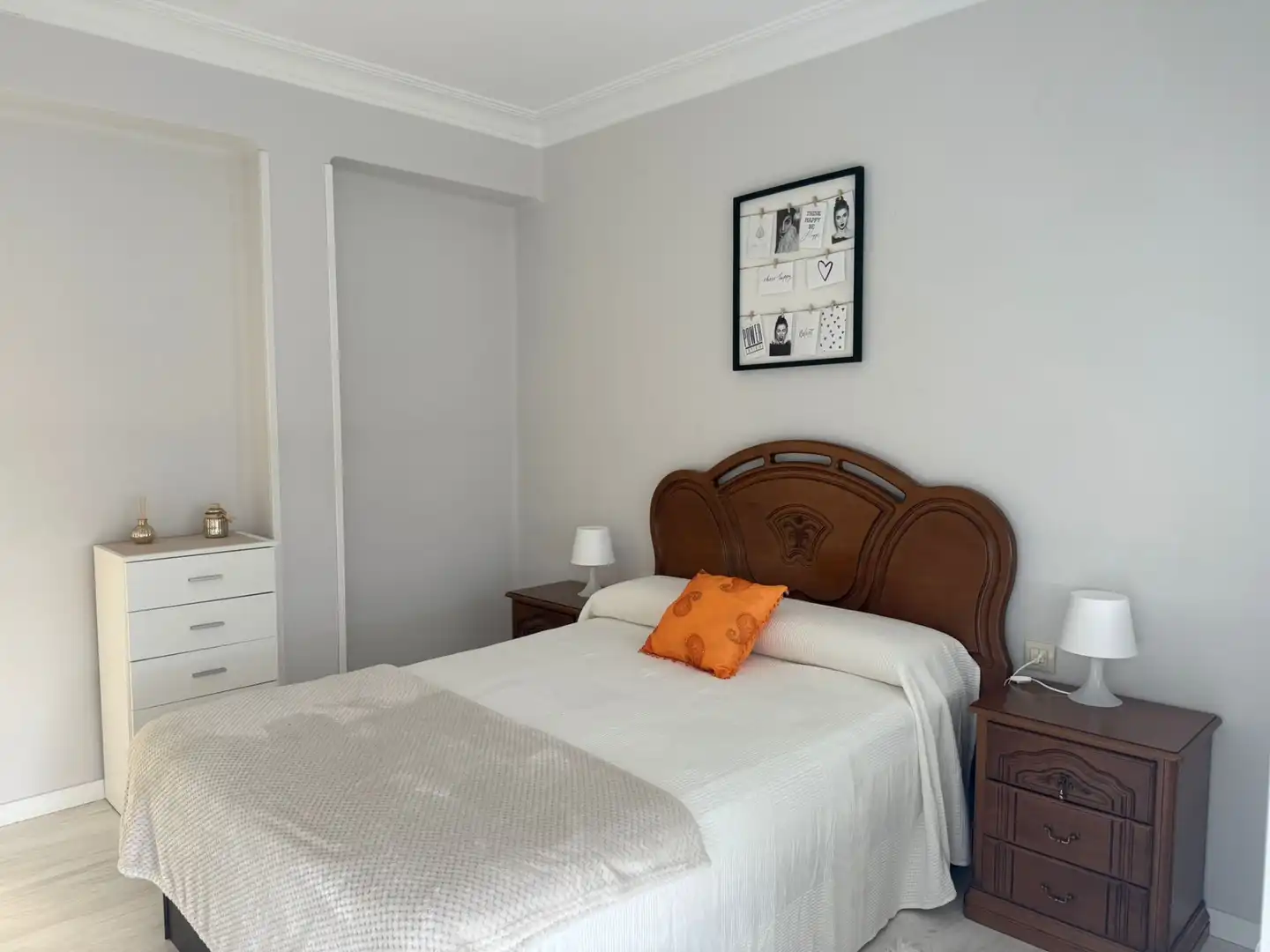 Schlafzimmer von Wohnung zum Verkauf in Narón mit Heizung, Möbliert und Ofen