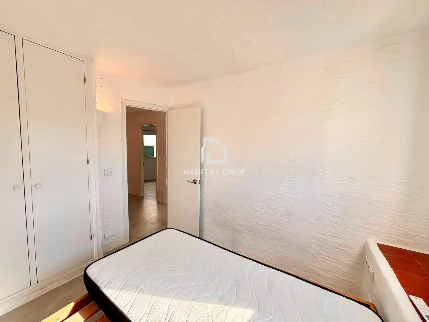 Bedroom of Flat for sale in Sant Lluís  with Heating and Private garden
