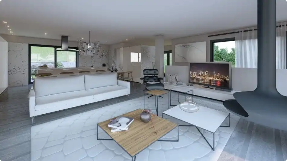 Sala d'estar de Casa o xalet en venda en L'Estartit amb Aire condicionat, Calefacció i Jardí privat