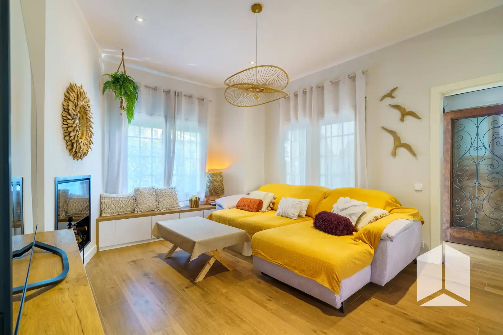 Sala de estar de Casa o chalet en venta en Castelldefels con Terraza