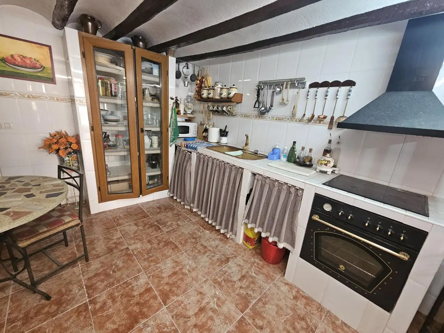 Cuina de Casa o xalet en venda en Les Coves de Vinromà amb Moblat